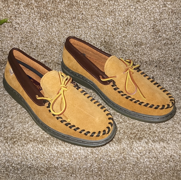 Brand New Mens L.B. Evans slip mocs - Picture 4 of 8